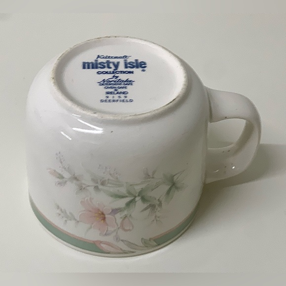 Vintage 1990s Discontinued NORITAKE Misty Isle DEERFIELD Tea Cup Coffee Mug - Picture 9 of 9